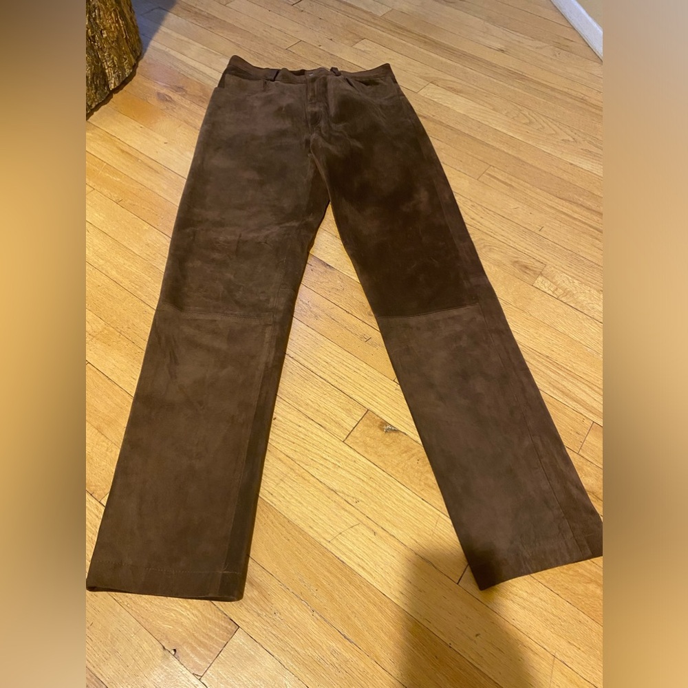 Banana Republic Brown Suede Pants